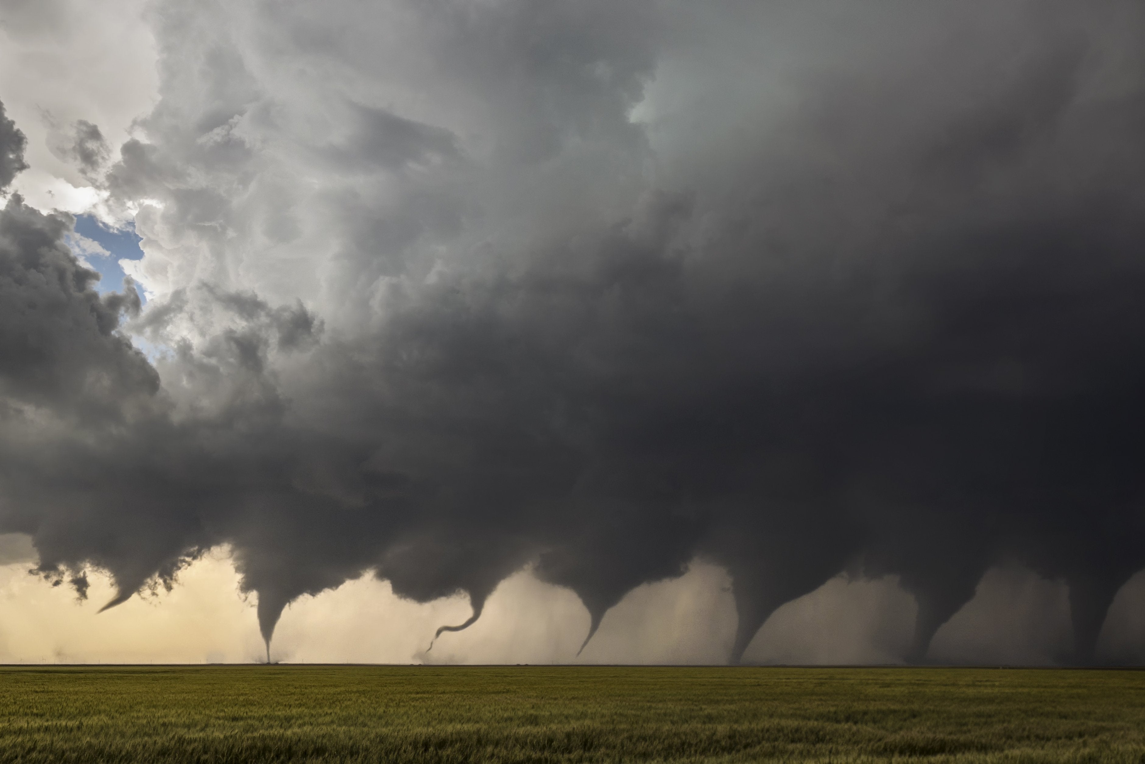 funnel clouds