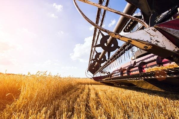 farm equipment in field
