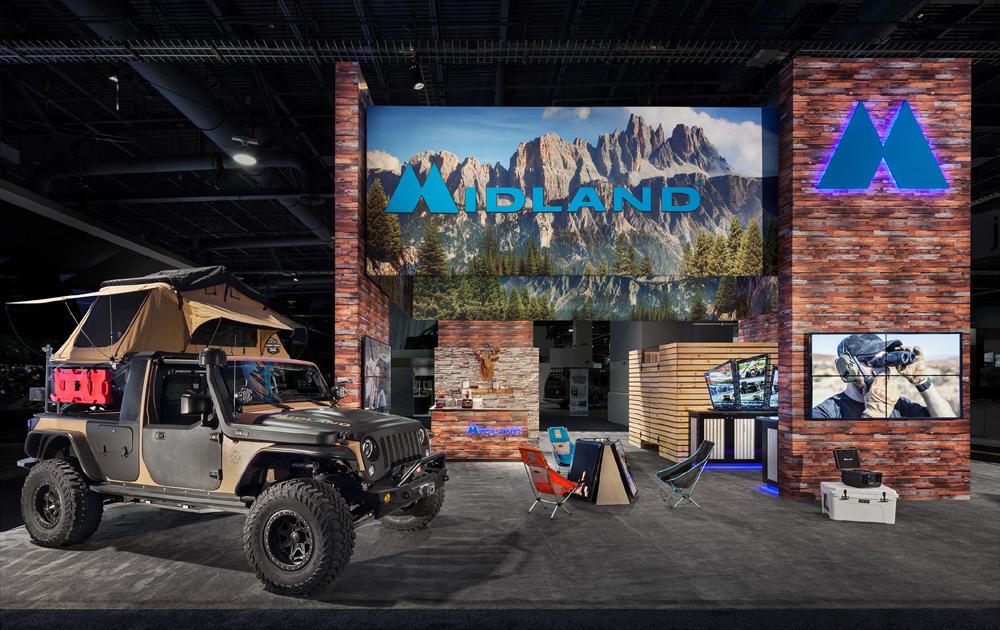 Midland expo booth
