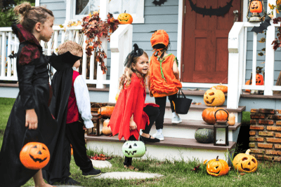 kids trick or treating
