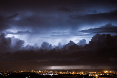 stormy sky