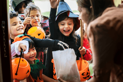kids trick or treating