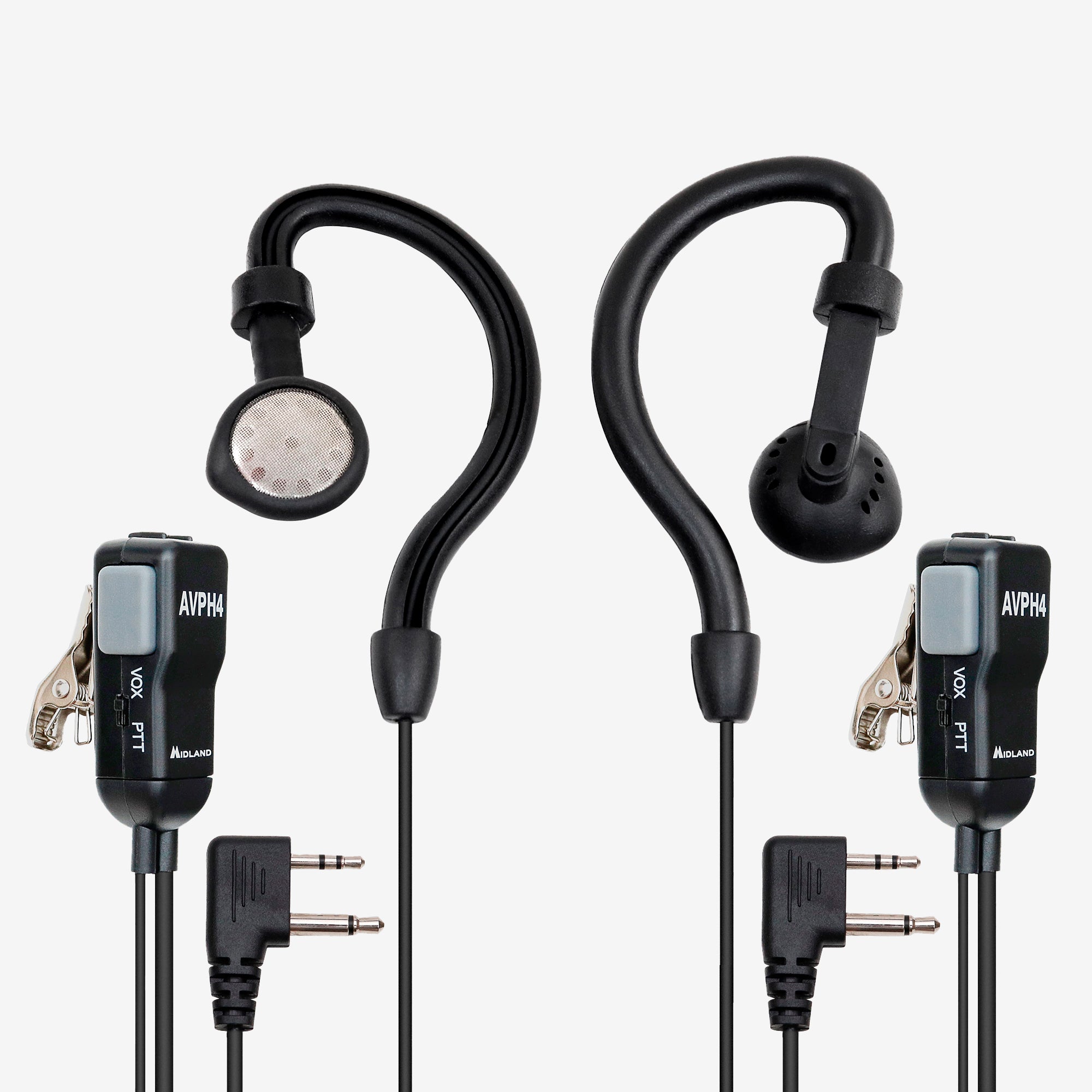 AVPH4 Wrap Around the Ear GMRS Headset