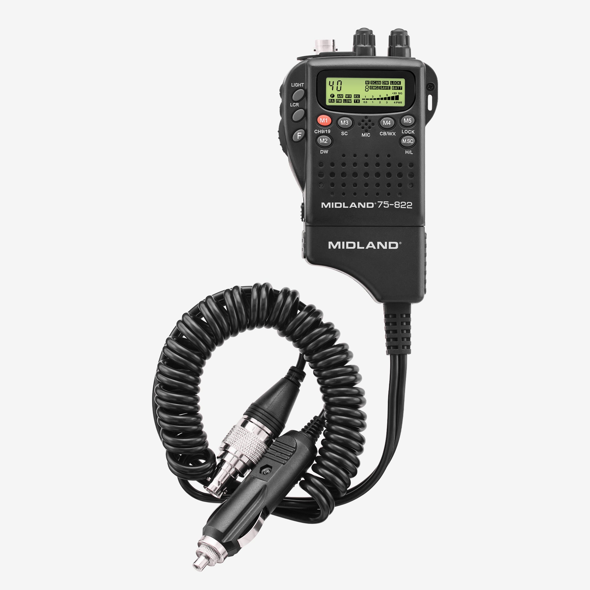75-822 - Mobile CB Radio 4-Watt Output - 75-822