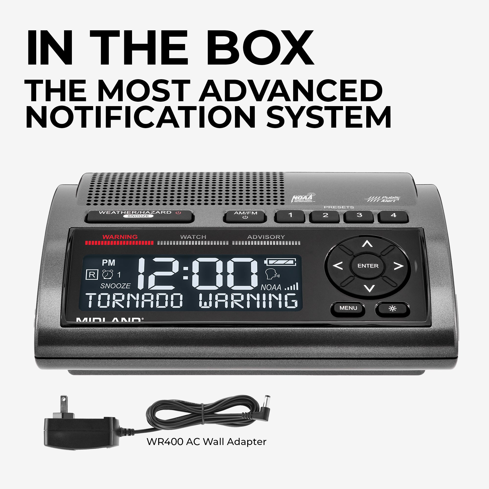 WR400 Deluxe NOAA Weather Alert Radio