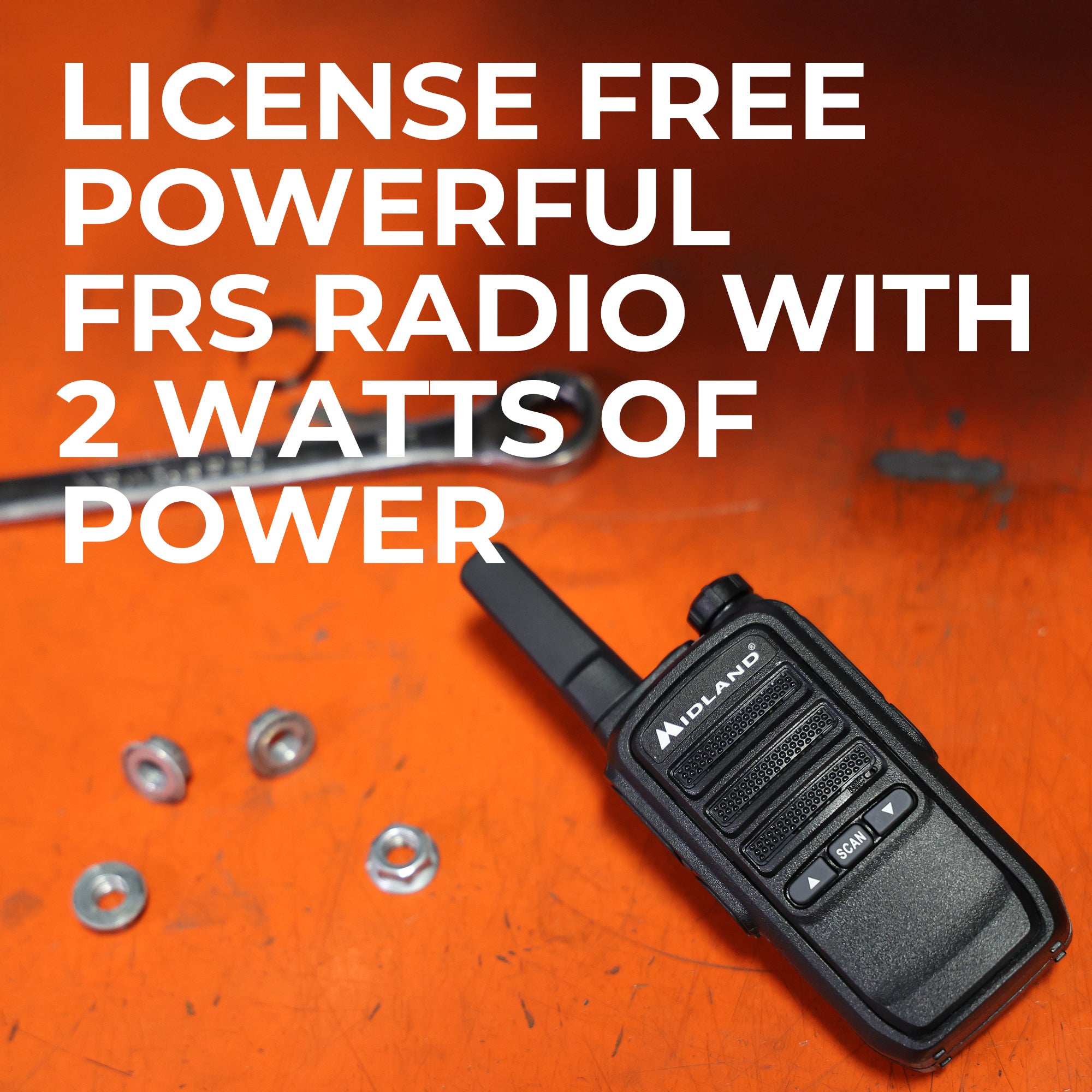 BR10 BizTalk FRS Heavy‑Duty Business Radio 2‑Pack - BR10X2