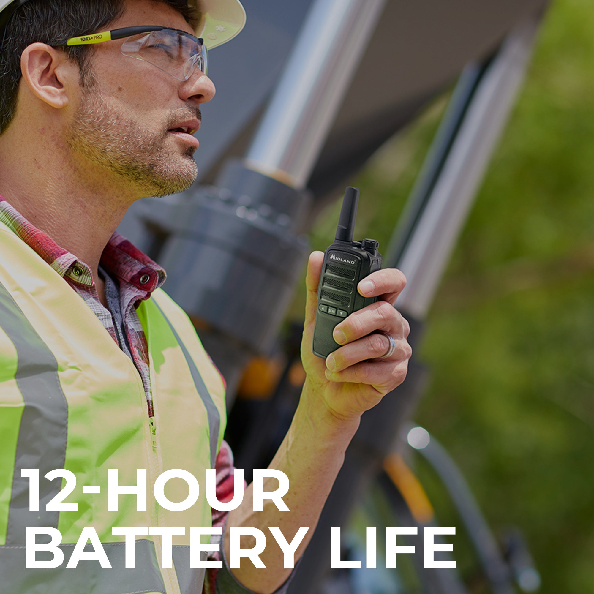 BR10 BizTalk FRS Heavy‑Duty Business Radio 2‑Pack - BR10X2