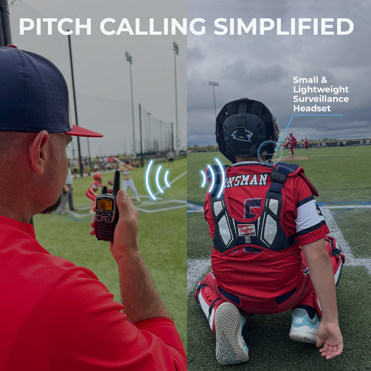 ClipTalk Coach to Catcher Communication Kit - COMMKITCT