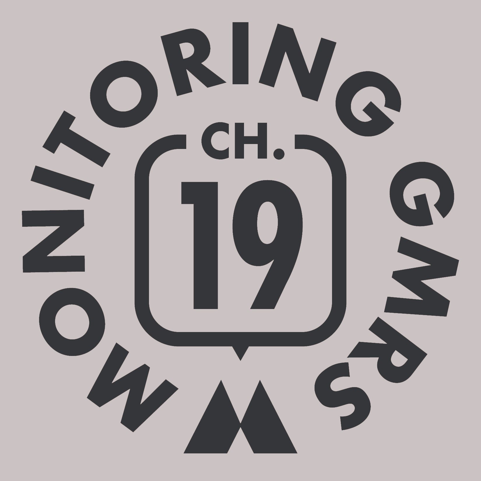 Monitoring GMRS Channel 19 Decal