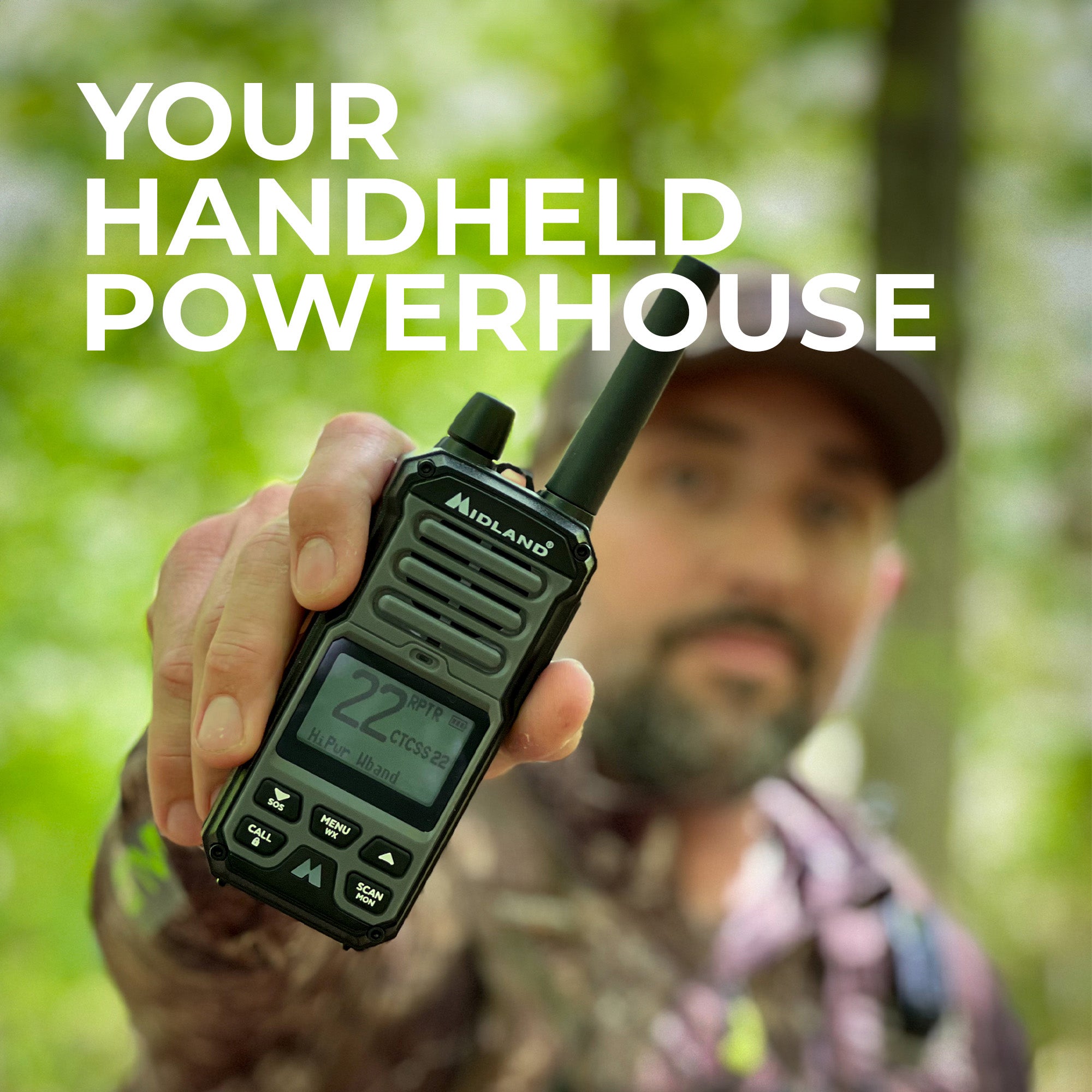 GXT67 GMRS 5‑Watt Walkie Talkie - GXT67PRO