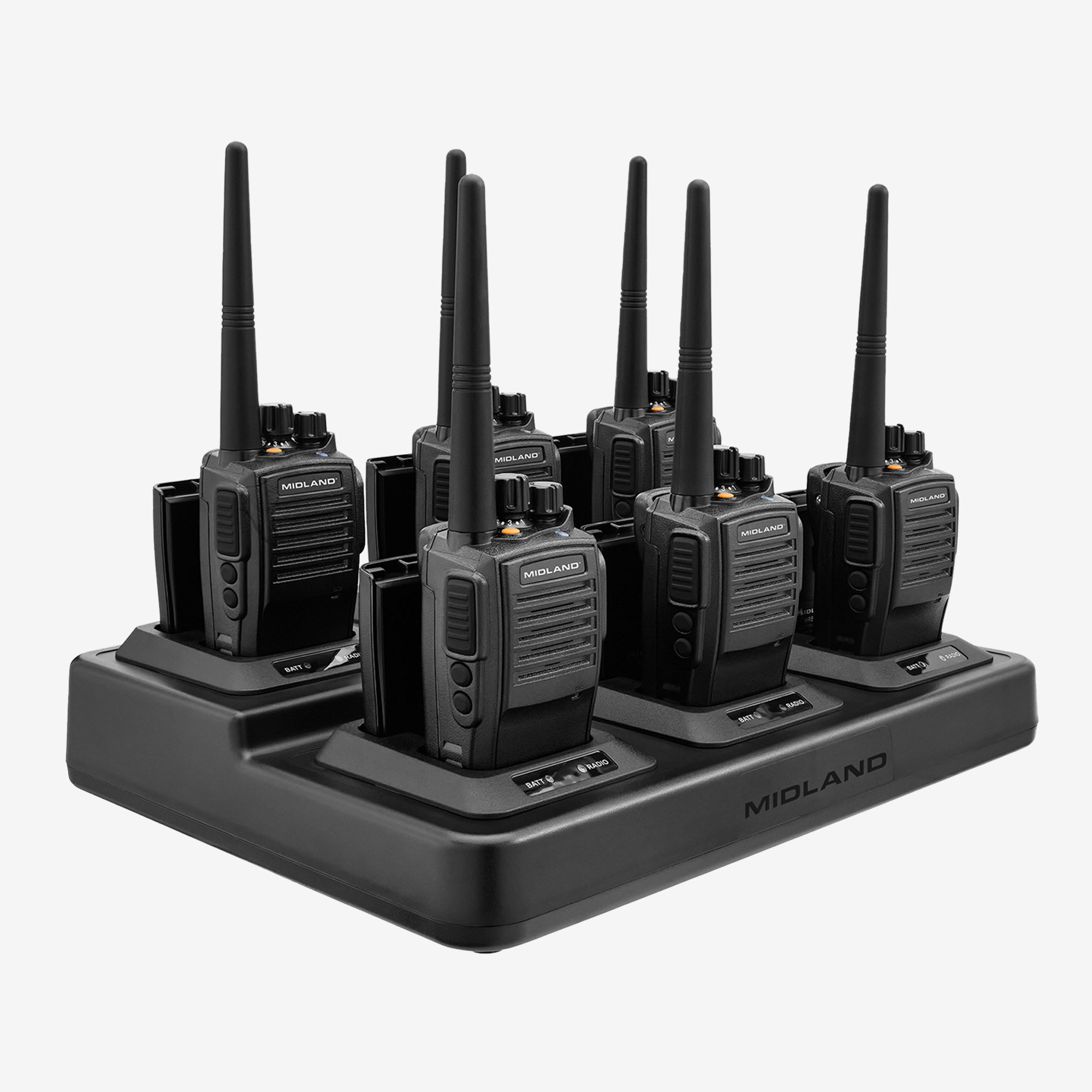 MB400 BizTalk Business Band Two‑Way Radio Bundle - MB400X6MC