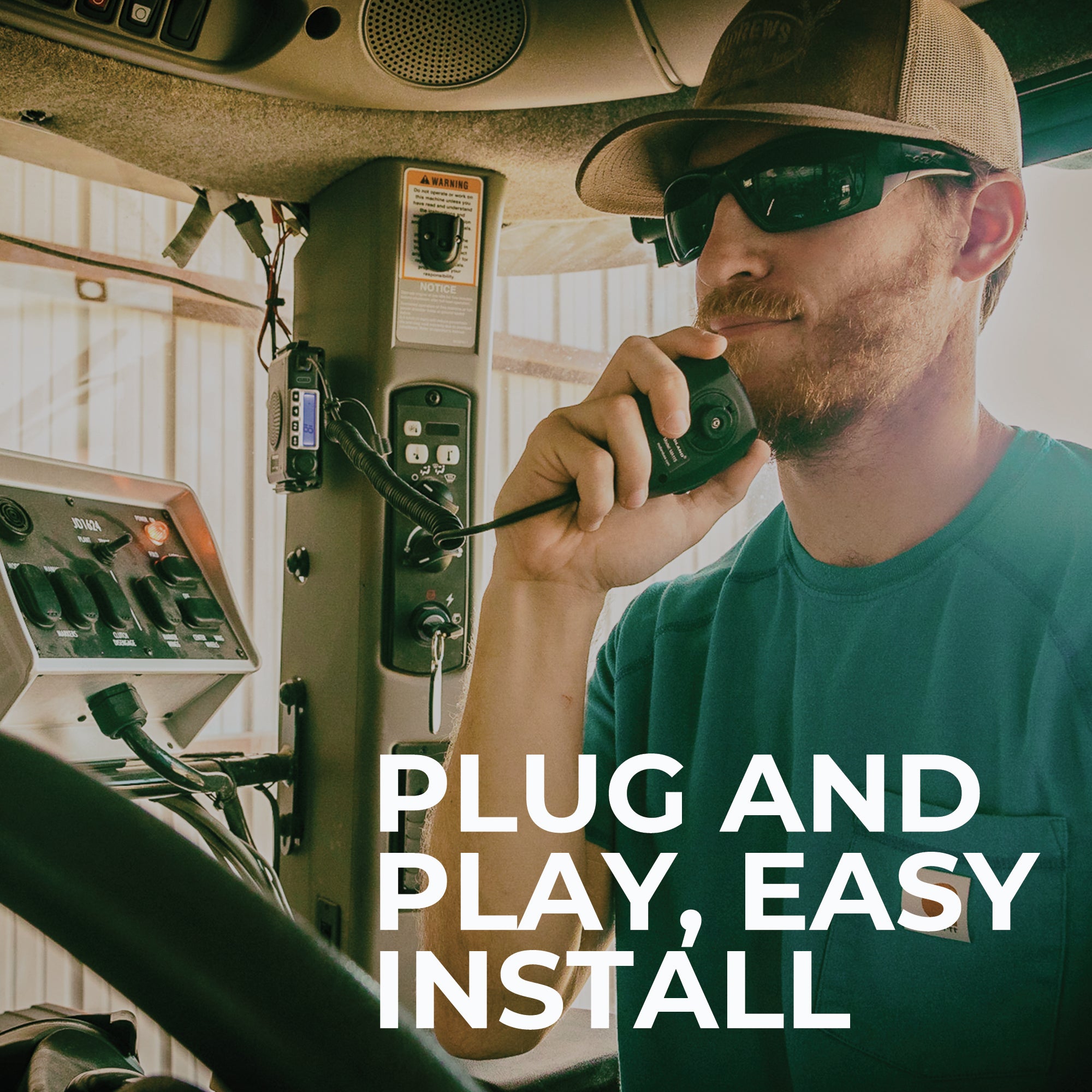MXT115AGVP3 15W MicroMobile GMRS Two-Way Radio | Farm Tractor Bundle
