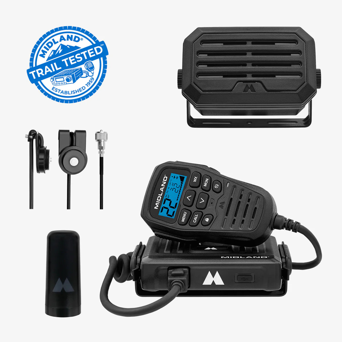 MicroMobile® MXT275SPKM Range Runner Trail Kit | Midland Radio