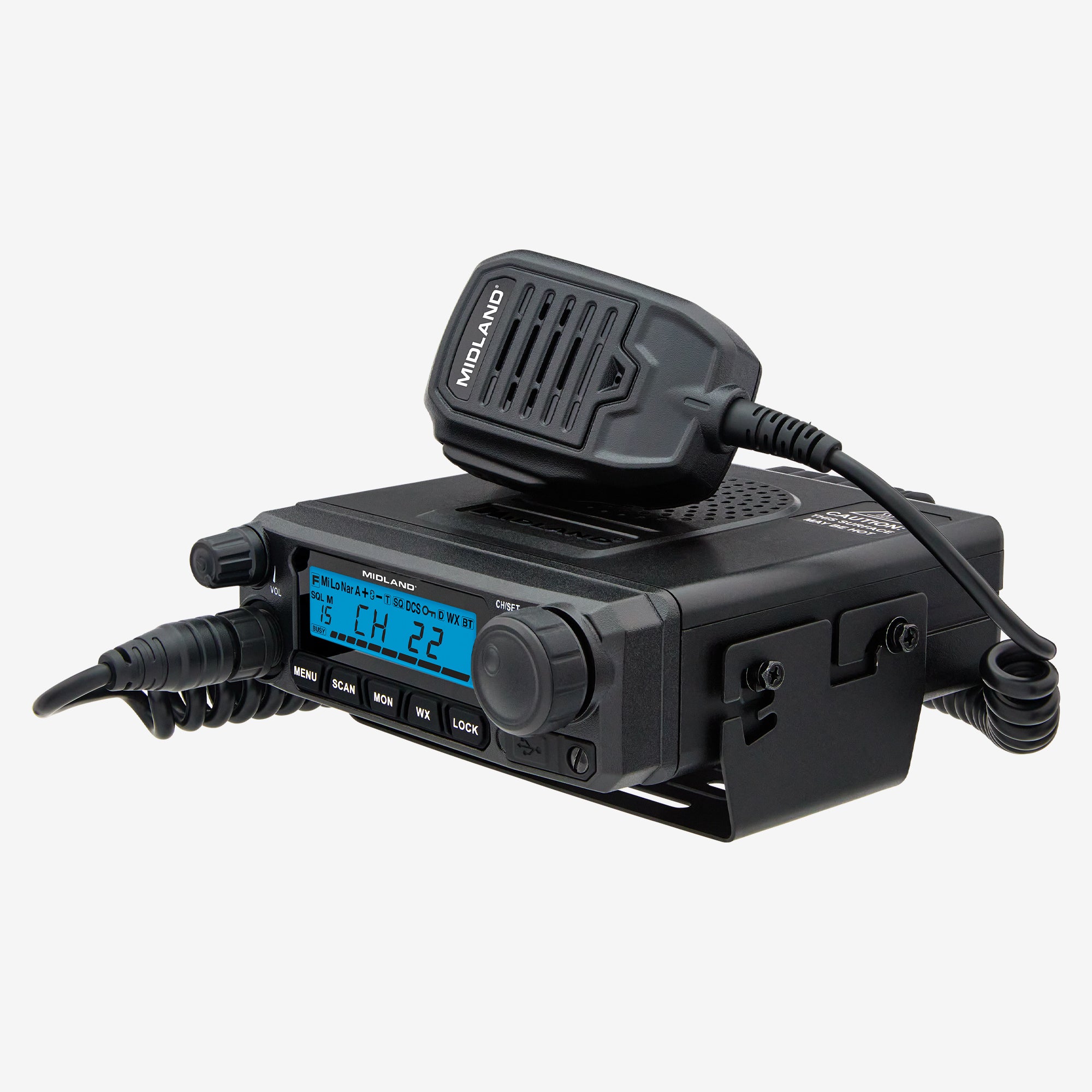 MXT500AGVP3SP 50W MicroMobile GMRS Two-Way Radio | Antenna & Speaker Bundle