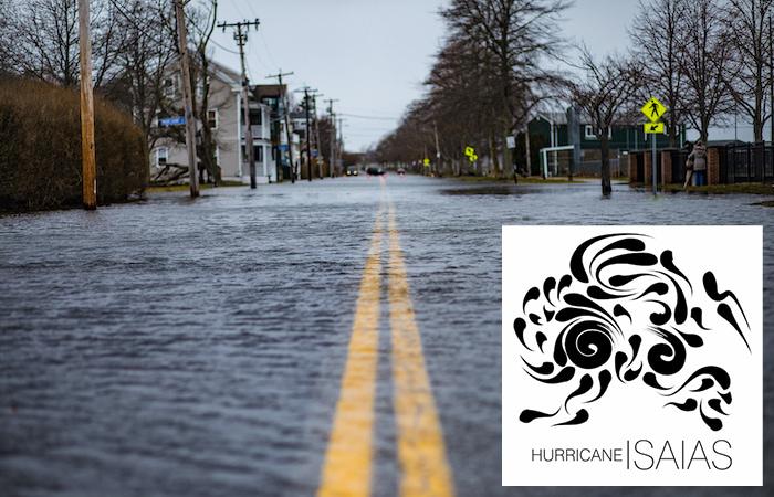 Hurricane Isaias graphic