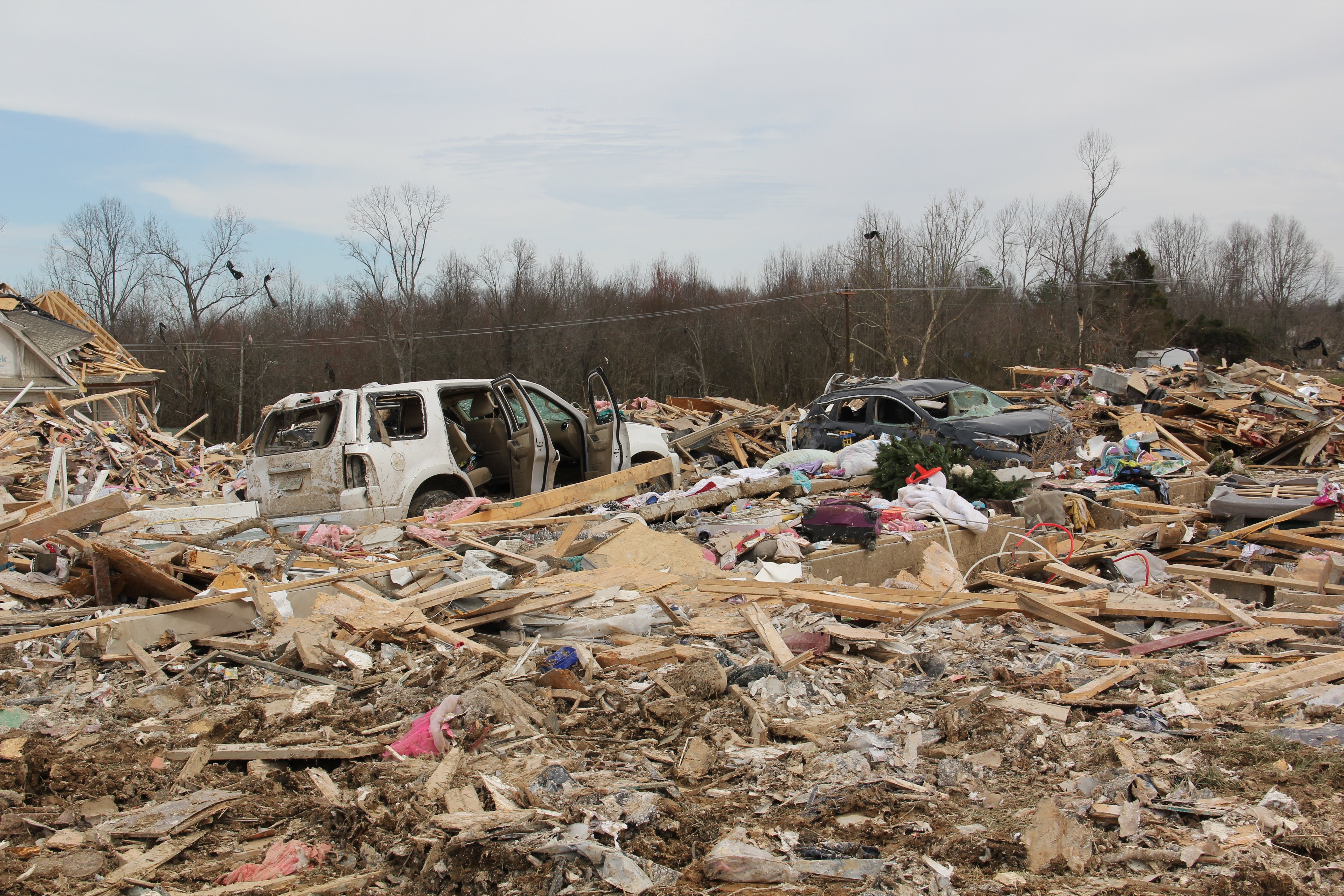 tornado damage