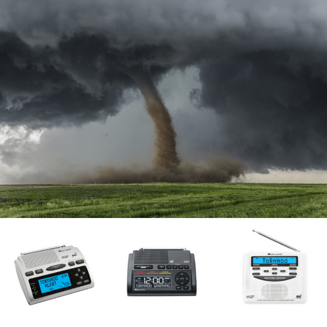 tornado and NOAA Weather Radio
