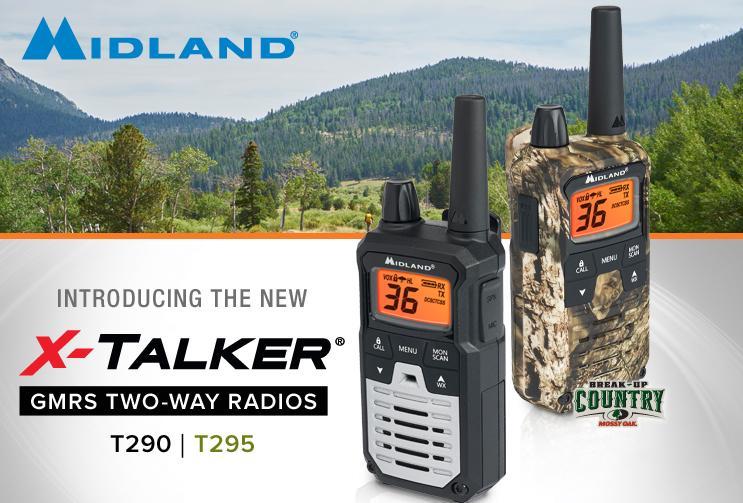 Introducing Midland's First GMRS X-Talker Handheld Two-Way Radio