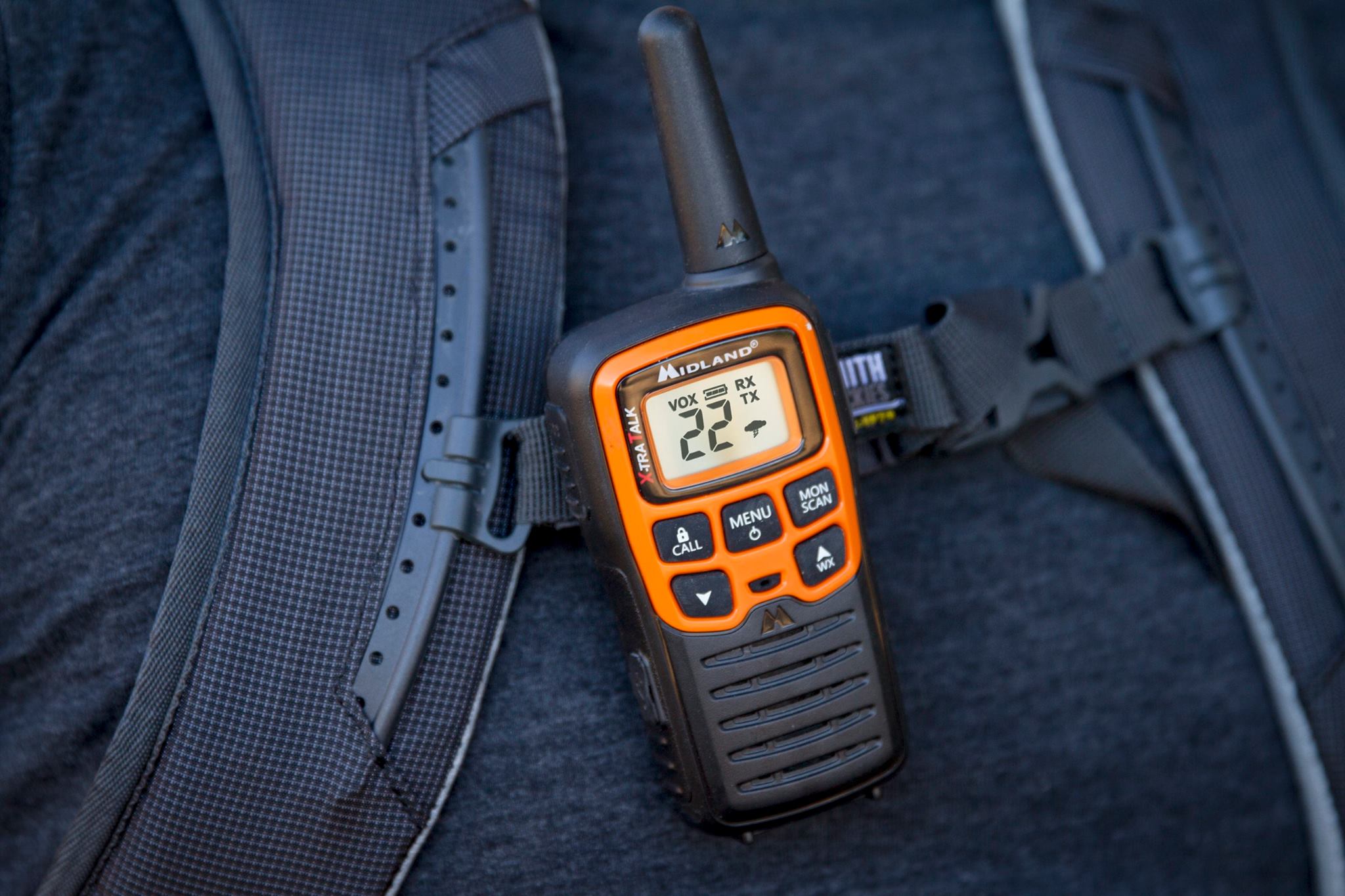 orange walkie talkie