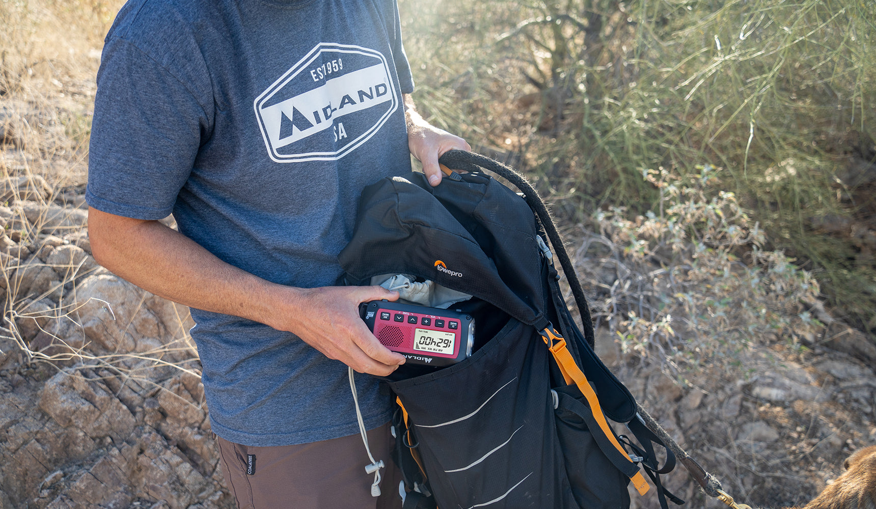 "...knowing that when I'm out fishing or on the trail that my ER40 is in my backpack or in my rig gives me peace of mind."