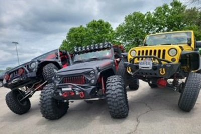 3 off-road vehicles