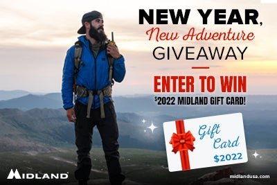 Enter to Win- Midland Radio's 2022 New Year, New Adventure