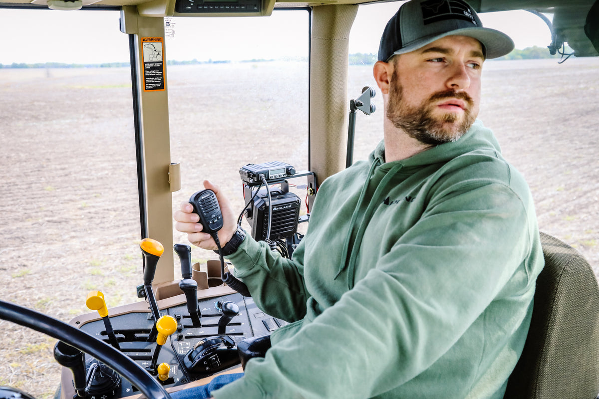 "I had been having issues hearing due to how loud my combine can get and with this speaker, I didn't have any issues!"