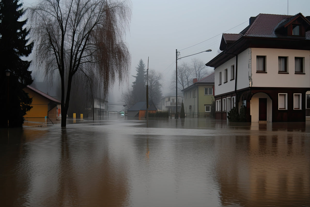 town flooding