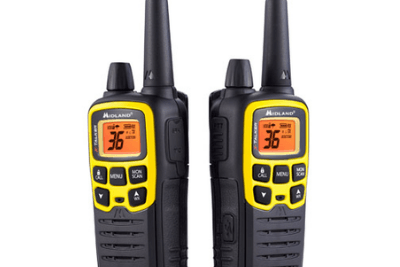 yellow walkie talkies