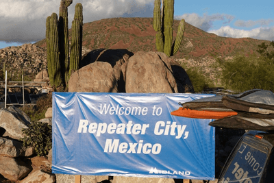 Repeater City, Mexico sign