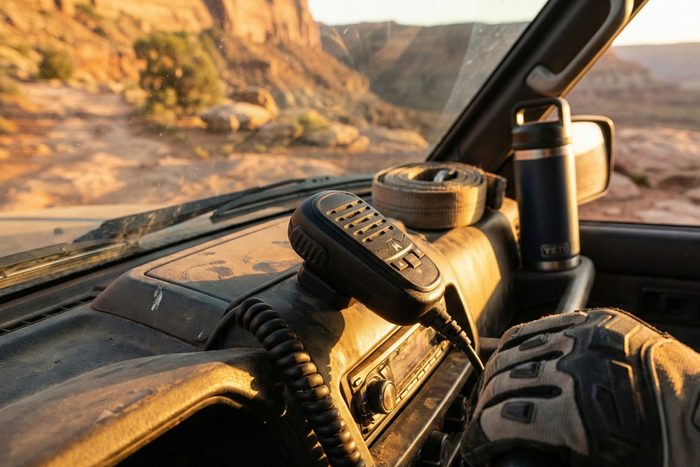 magnetic radio mount