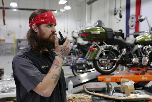 BR10 Business Radio Connects Harley-Davidson Dealership