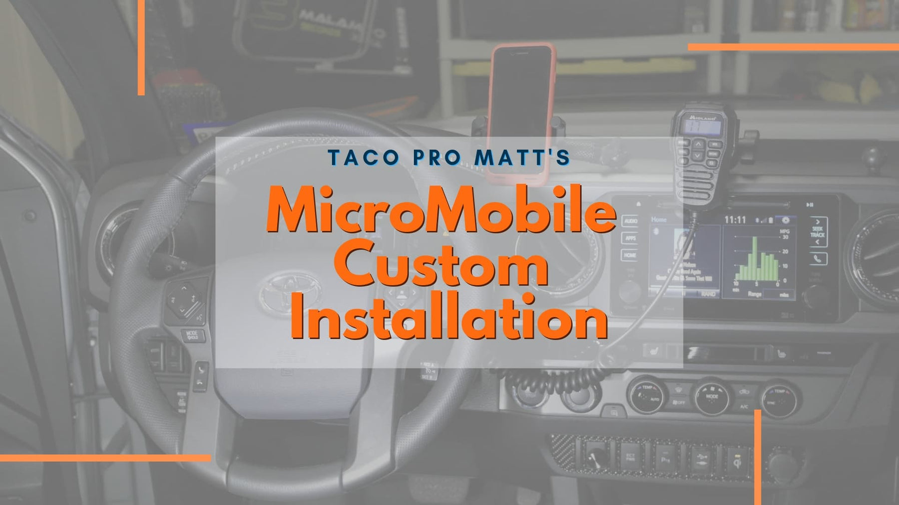 Maximize Your Dash Space with This MicroMobile Custom Installation