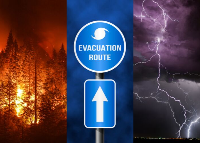 evacuation storm image