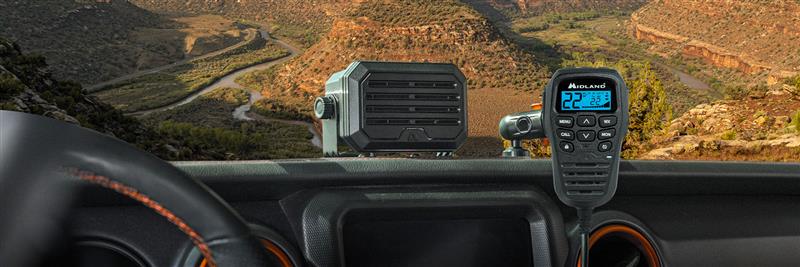 trail kit GMRS radio and speaker