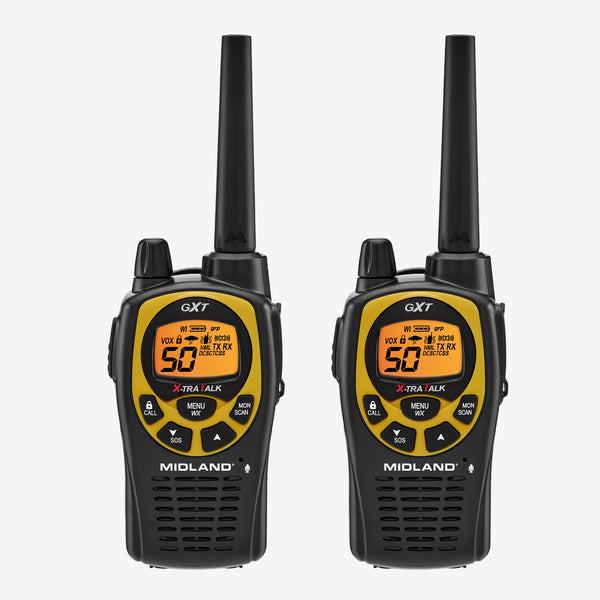 GXT1030 GMRS Walkie Talkie Yellow - GXT1030VP4