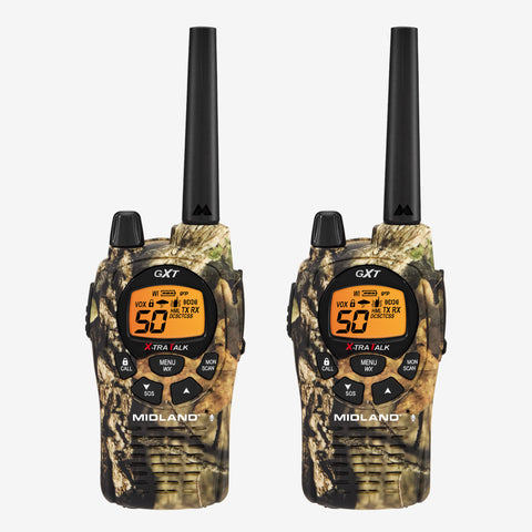 GXT1050 GMRS Two-Way Radio Bundle Camo - GXT1050VP4