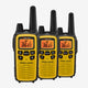 LXT630 FRS License-Free Walkie Talkie 3 Pack Yellow - LXT630X3VP3