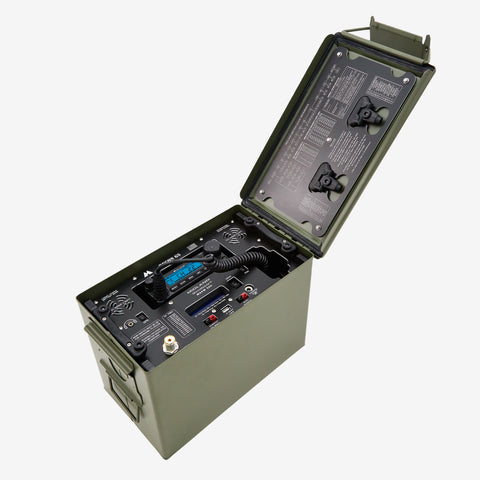 MicroMobile® GMRS Ammo Can Base Station for MXT500 - MXPW500