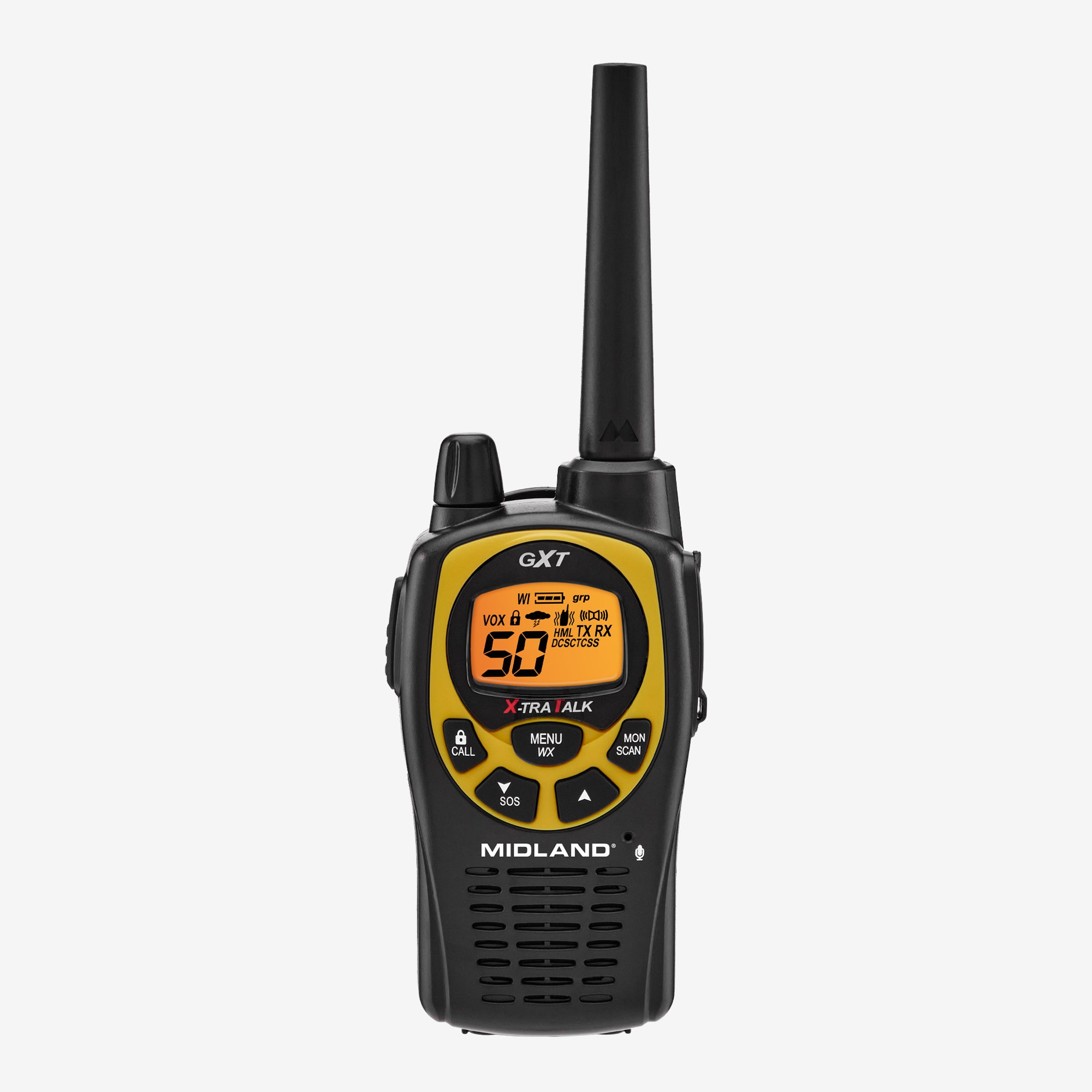 GXT1030 GMRS Walkie Talkie Yellow - GXT1030VP4