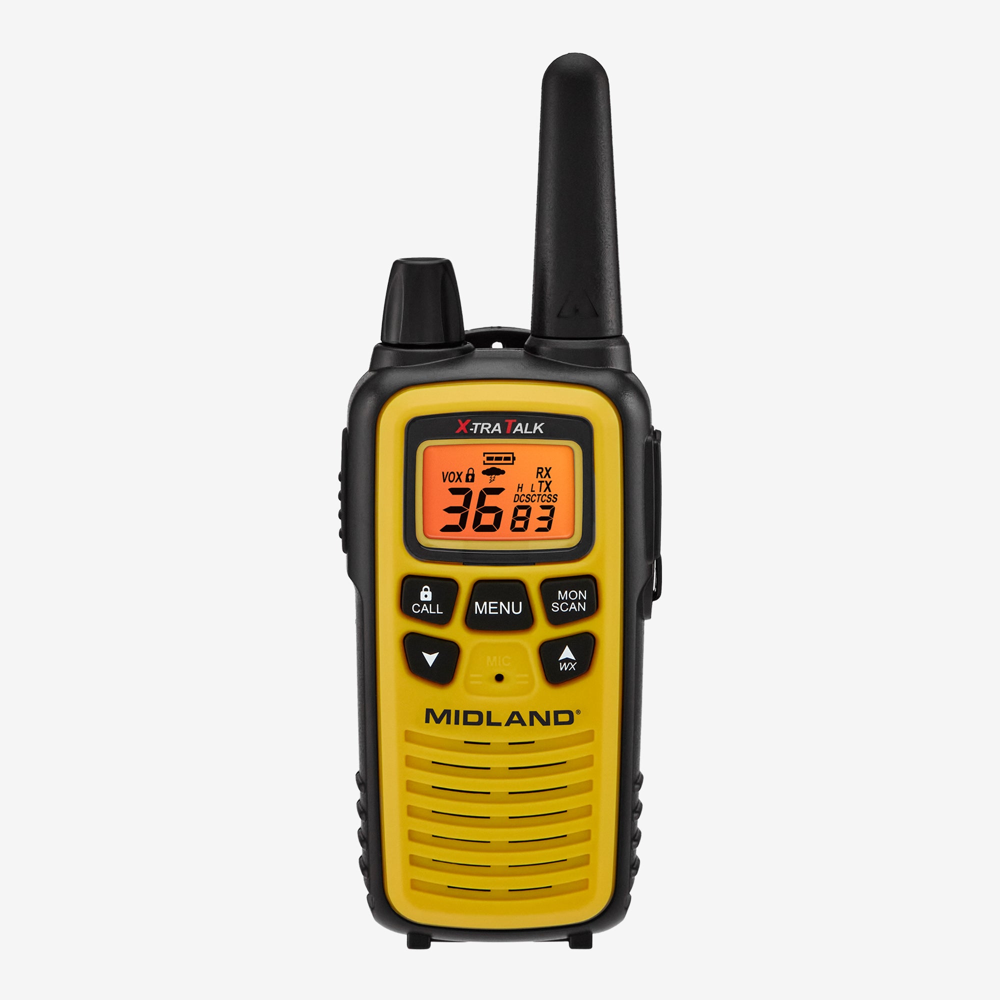 LXT630VP3 Yellow Walkie Talkie | Midland Radio – MIDLAND