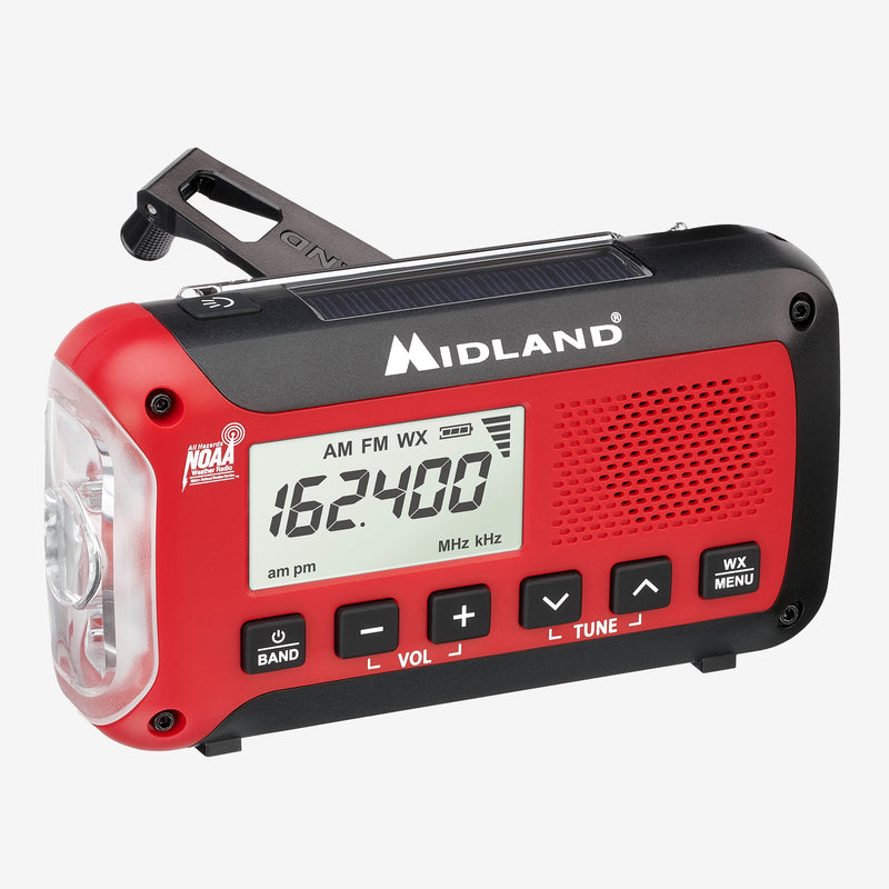 ER50 Portable Emergency Weather Alert Crank Radio - ER50