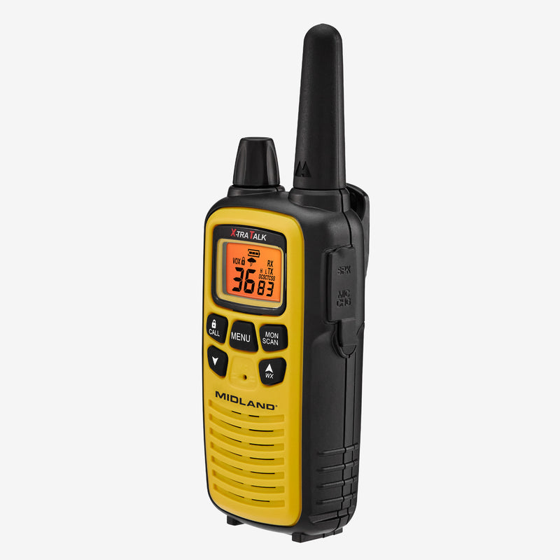 LXT630 FRS License Free Two-Way Radio 3-Pack Bundle Yellow - LXT630X3VP3