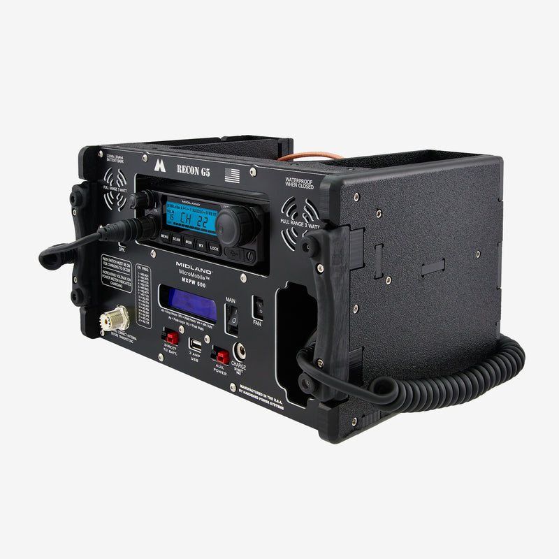 MicroMobile® GMRS Ammo Can Base Station for MXT500 - MXPW500