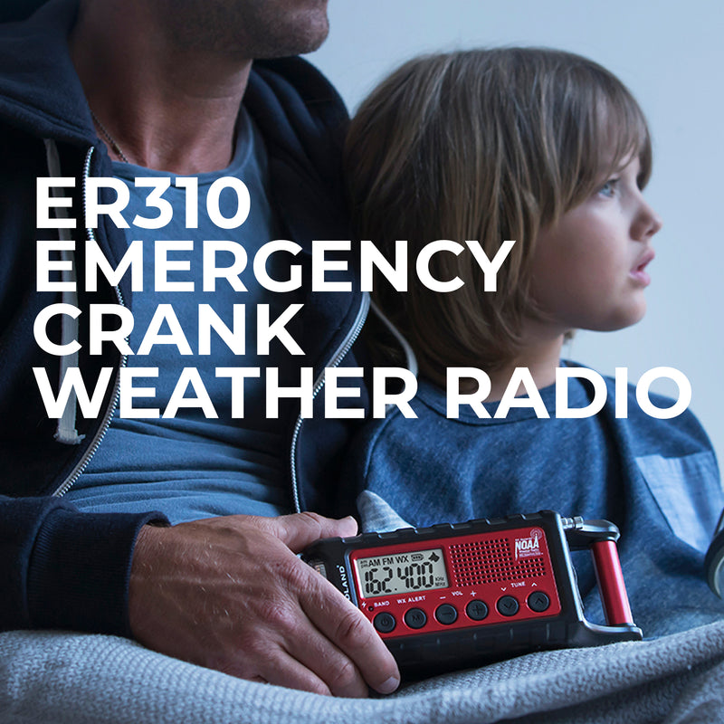 ER310 Portable Emergency Crank Weather Radio - ER310