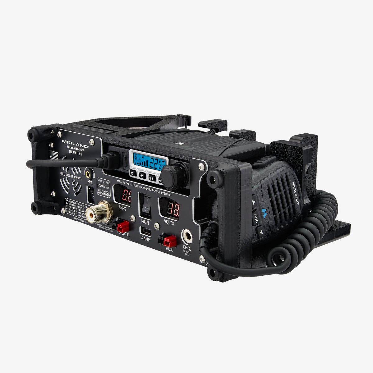 MicroMobile® GMRS Ammo Can Base Station for MXT115 - MXPW115