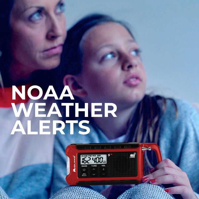 ER210 Portable Emergency Crank Weather Radio - ER210