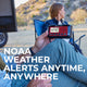 ER40 Portable Emergency Weather Alert Crank Radio - ER40