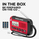 ER10 Portable Emergency Weather Alert Radio - ER10VP