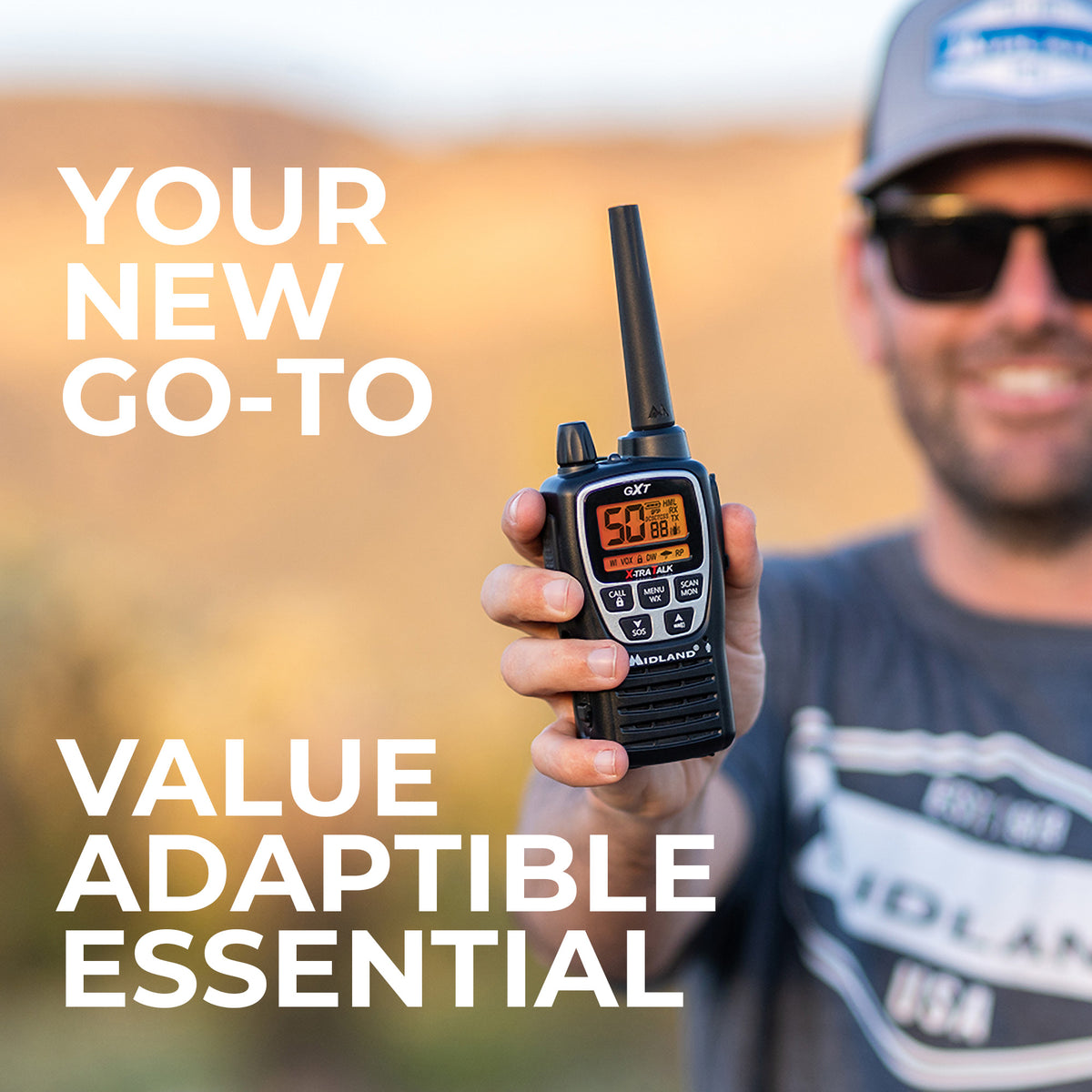 GXT3000 GMRS Two-Way Radio Bundle - GXT3000VP4